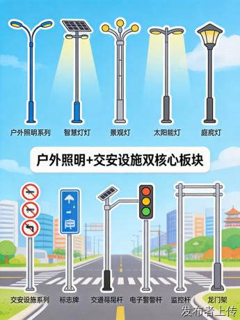 综合杆采购怕踩坑？成都兴创易照明教你避坑+选型