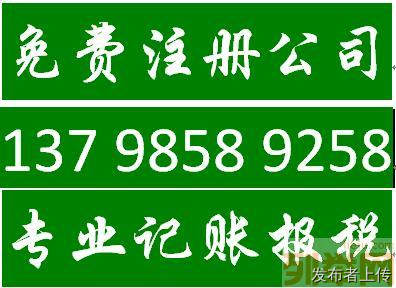 深圳会计代理记账公司 福田岗厦注册公司 代理记账